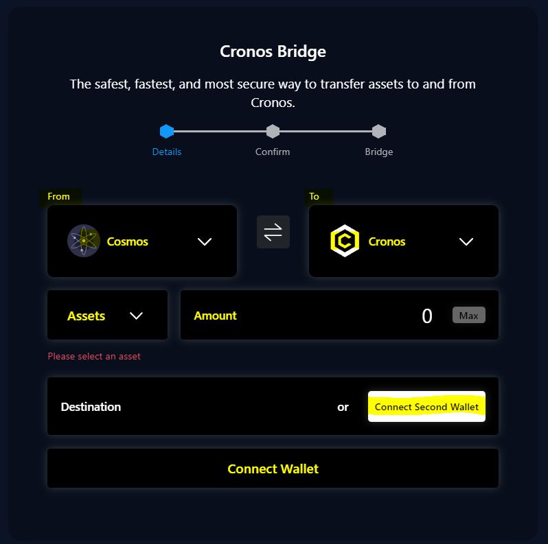 Cronos Beginners Guide - Cronos bridge