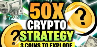 50X Crypto Strategy - 3 Altcoins for Coming Bull Run