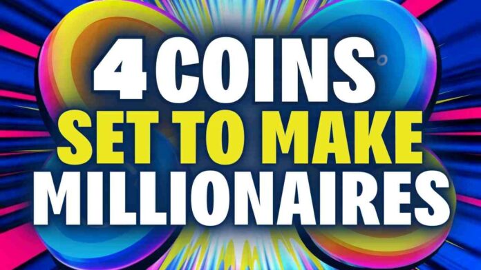 4 coins to make millionaires