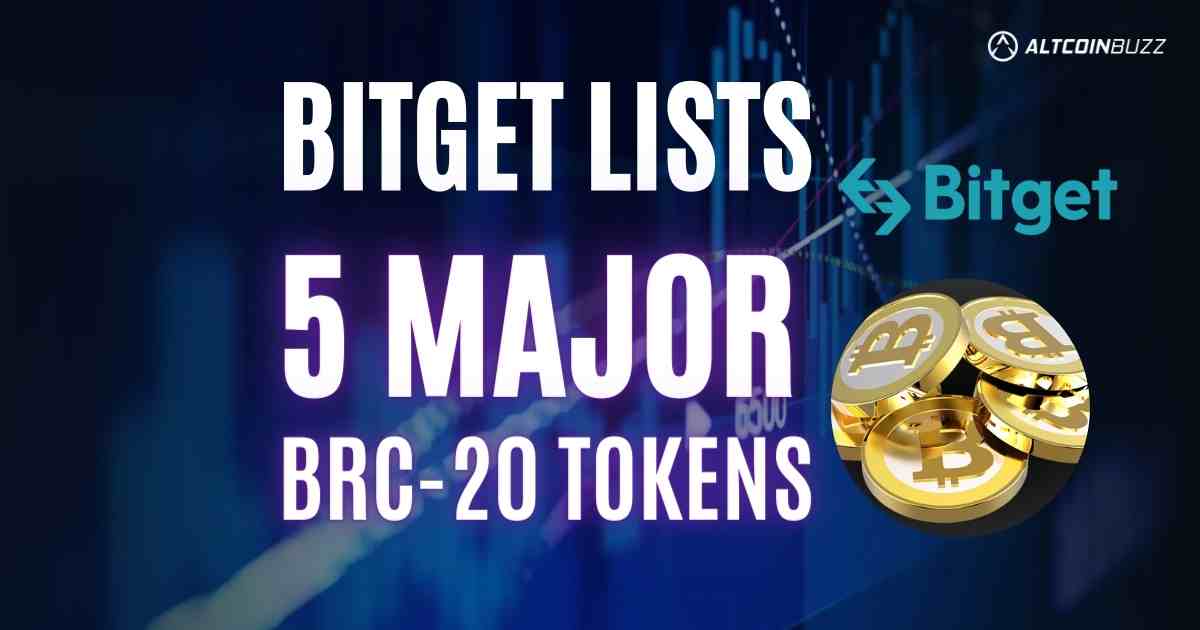 Bitget Lists Leading BRC-20 Tokens