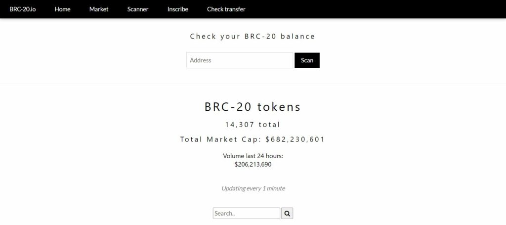 BRC-20 tokens