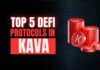 Top 5 defi protocols in kava