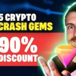 5 Crypto Market CRASH GEMS | 90% Discount Altcoins