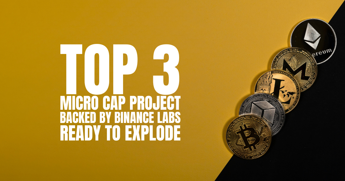 Top 3 Micro Cap Projects Backed by Binance Labs Ready to Explode