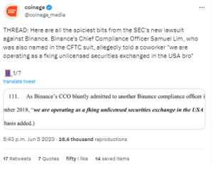 the sec sued binance and coinbase