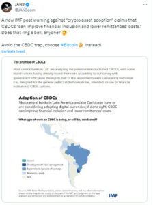 IMF CBDC adoption