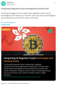 hong kong crypto regulation