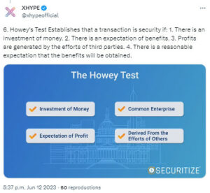 howey test definition
