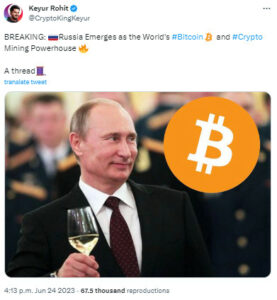 bitcoin mining russia