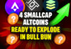 4 Small-Cap Altcoins Ready to Explode in the Bull Run