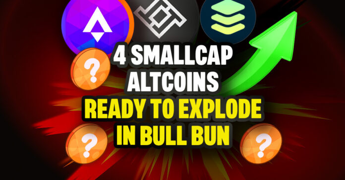 4 Small-Cap Altcoins Ready to Explode in the Bull Run