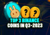 top 3 binance coins