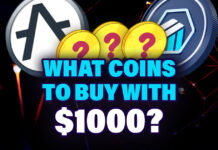 What coins to buy with $1000?
