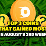 3 coins that gained most in august 3rd week
