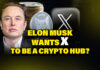 Elon Musk Wants X to Be a Crypto Hub