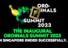 The Inaugural Ordinals Summit 2023 in Singapore Ended Successfully.