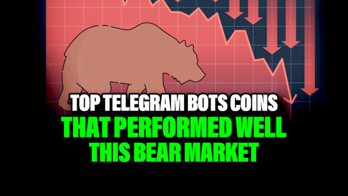 Top Telegram Bots Coins That Performed Well This Bear Market