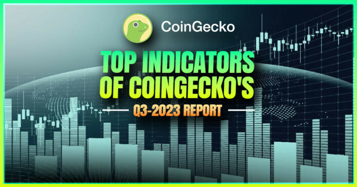 Top Indicators of the CoinGecko Q3-2023 Report