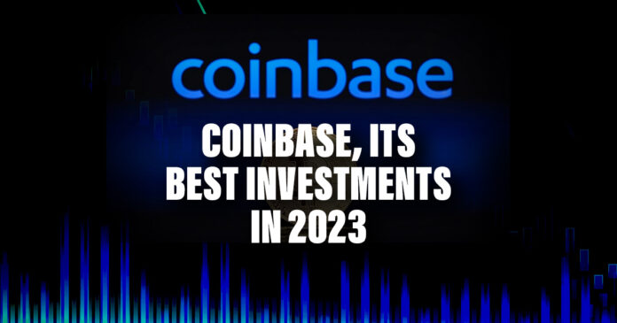 Coinbase, Its Best Investments in 2023