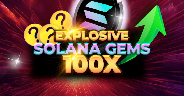 EXPLOSIVE Solana GEMS!! Don't Miss These 3 SOL Altcoins