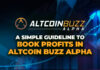 A Simple Guideline to Book Profits in Alcoin Buzz Alpha