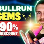 3 UNSTOPPABLE Crypto BULLRUN GEMS l 90% Discount Altcoins