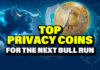 Top Privacy Coins for the Next Bull Run