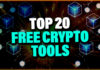 Top 20 Free Crypto Tools