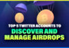 Top 5 Twitter Accounts to Discover and Manage Airdrops
