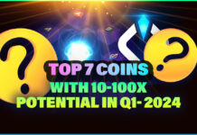 Top 7 Coins With 10-100X Potential in Q1- 2024 Part — 1