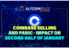 Coinbase Selling and Panic - Impact on Second Half of January