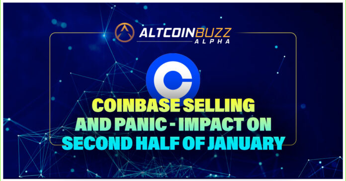 Coinbase Selling and Panic - Impact on Second Half of January
