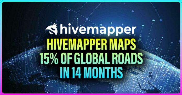 Hivemapper Maps 15% of Global Roads in 14 Months