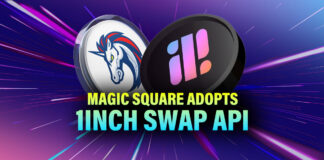 Magic Square Adopts 1inch Swap API