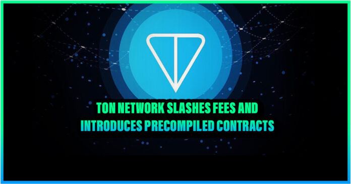 TON Network Slashes Fees and Introduces Precompiled Contracts
