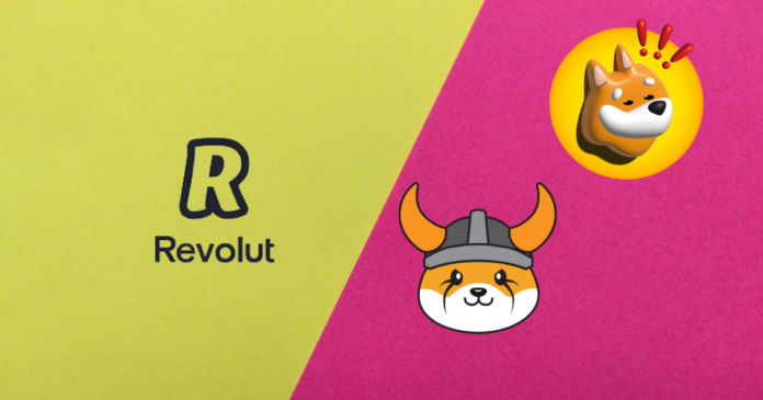 Revolut Expands Crypto Options with BONK and FLOKI Tokens