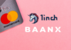 1inch Launches Web3 Debit Card with Mastercard and Baanx
