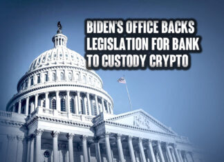 Biden's Office Backs Legislation for Banks to Custody Crypto