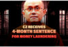 CZ Receives 4-Month Sentence for Money Laundering
